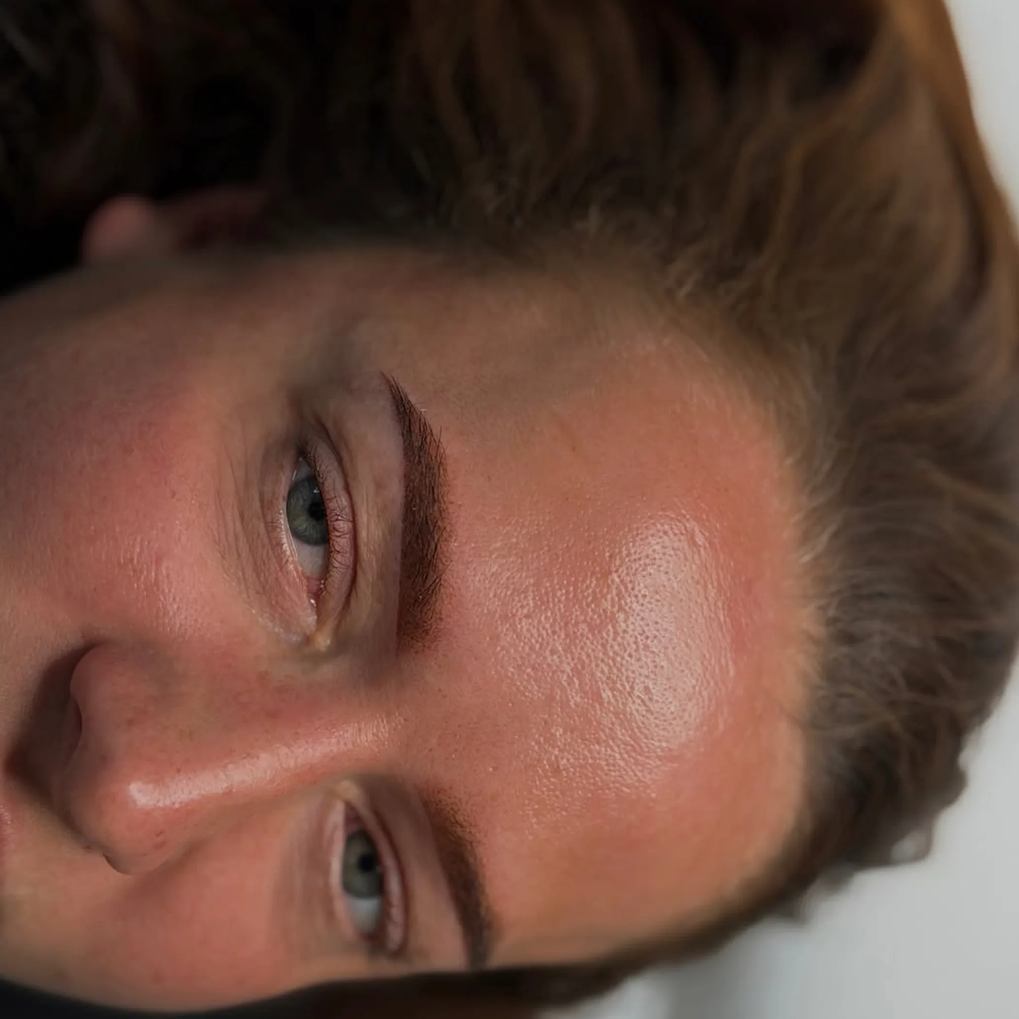 eyebrow-focused portrait