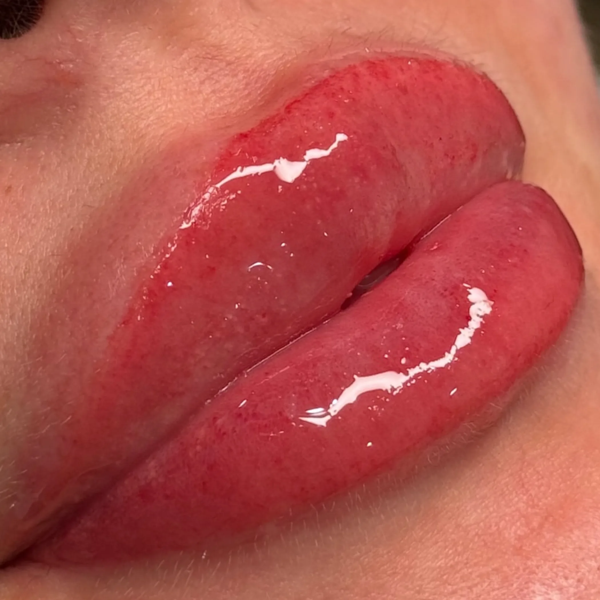 lip tattoo healing process