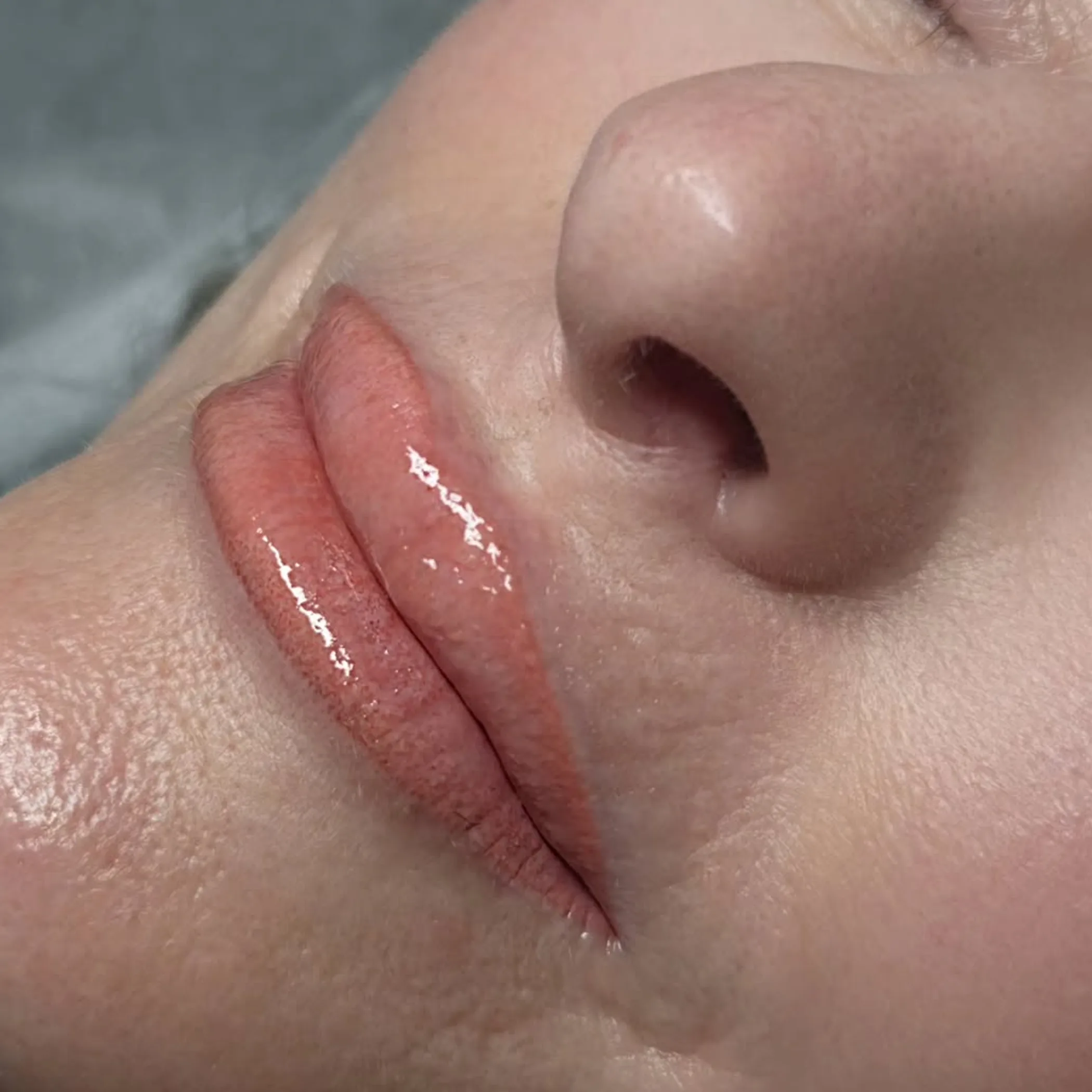 tattooed lips healing timeline